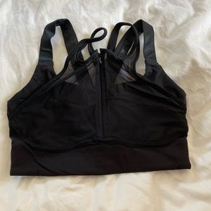 Lululemon black sports bra